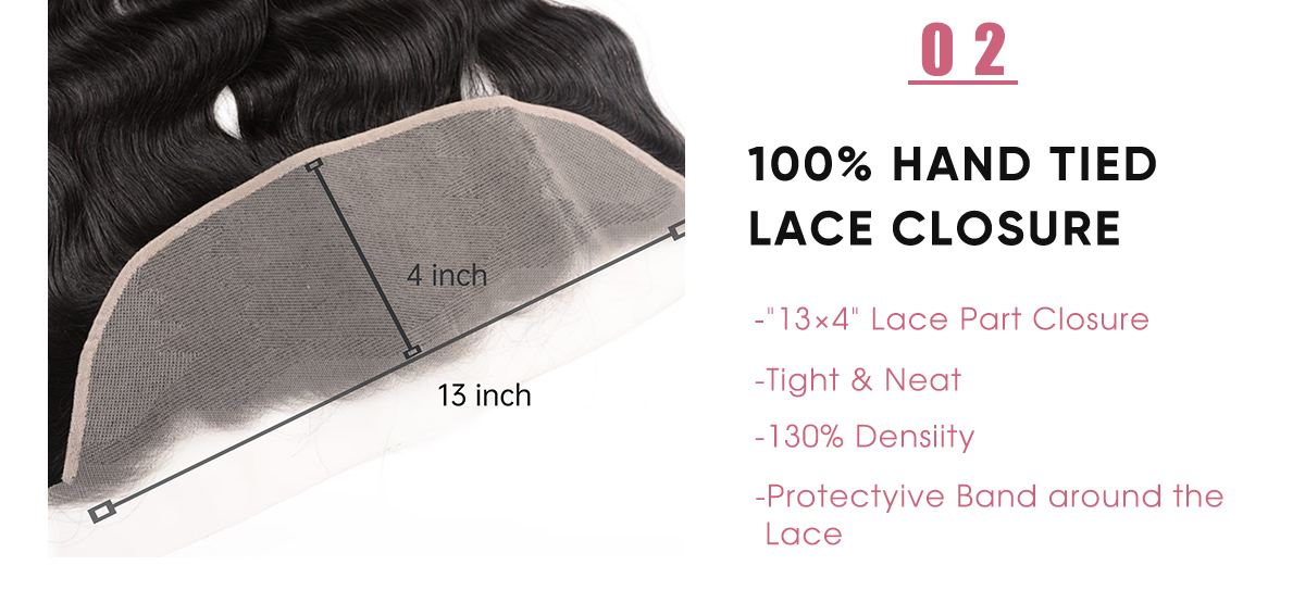 Body Wave Human Hair 13x4 Lace Frontal Brazilian Virgin Hair Body Wave 13x4 Lace Frontal