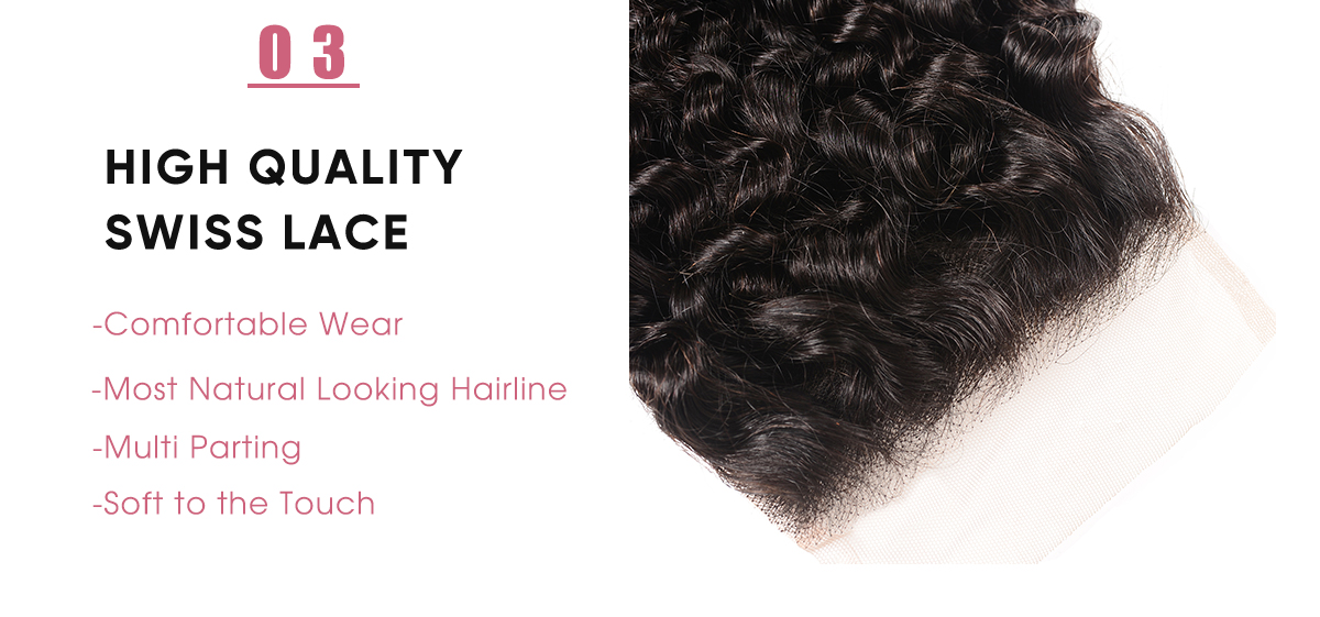 Brazilian Jerry Curly 5x5 Lace Frontal Closure