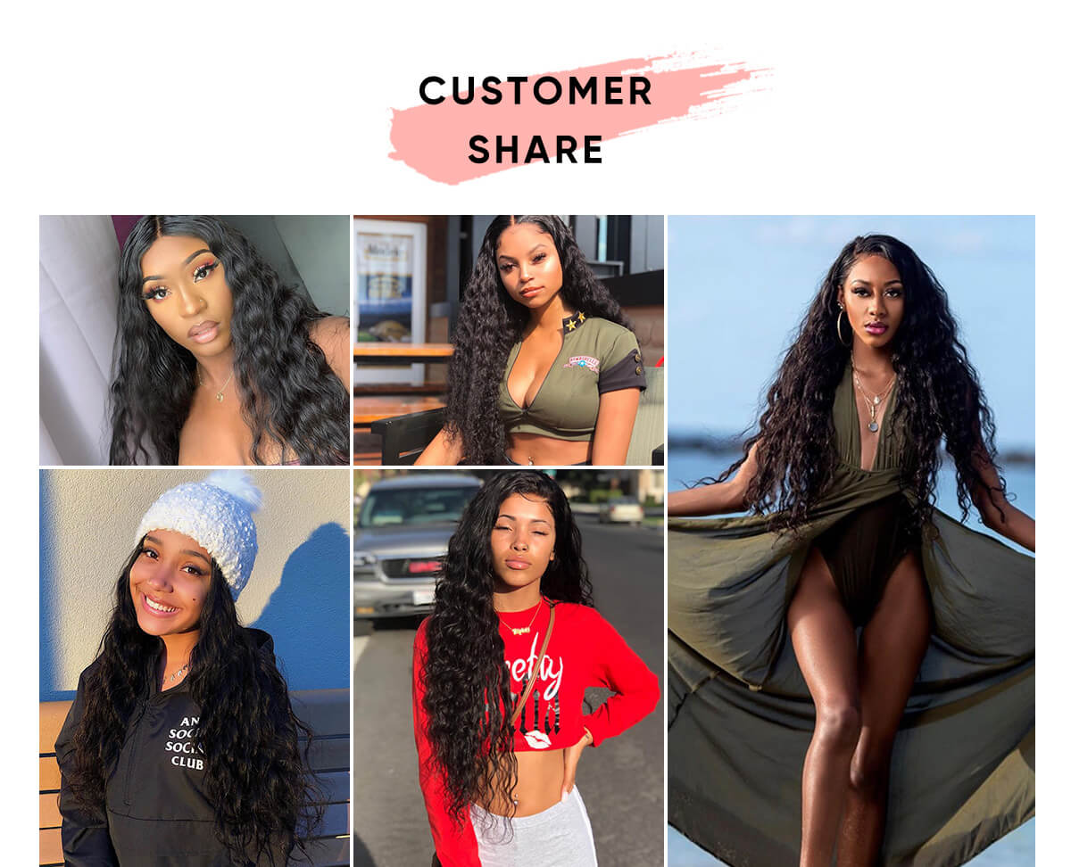 Brazilian Natural Wave Bundles With Frontal