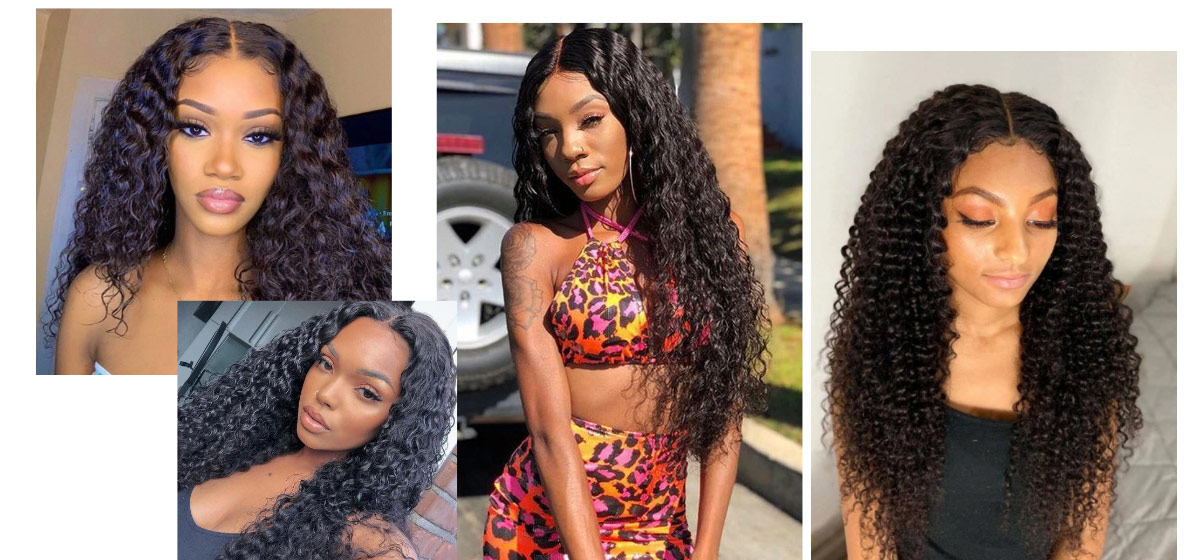 Deep Wave 3 Bundles Human Hair Weave