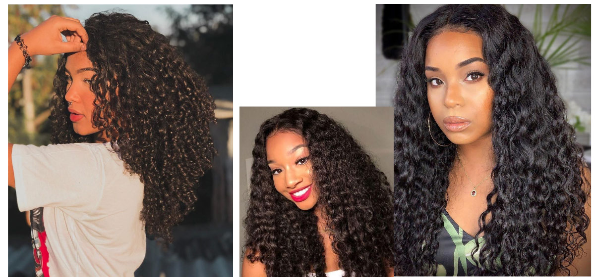 Brazilian 3 Pcs Jerry Curly Hair Bundles Jerry Curly 3 Bundles Human Hair Weave